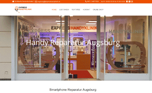 webdesign kunde expresshandyklinik