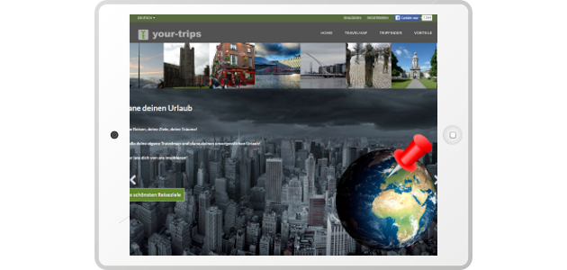 responsive tablet your-trips
